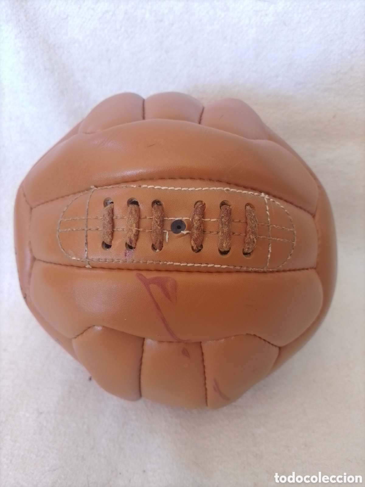 Coleccionismo deportivo: Bal&oacute;n retro Atl&eacute;tico de Madrid. - Foto 2