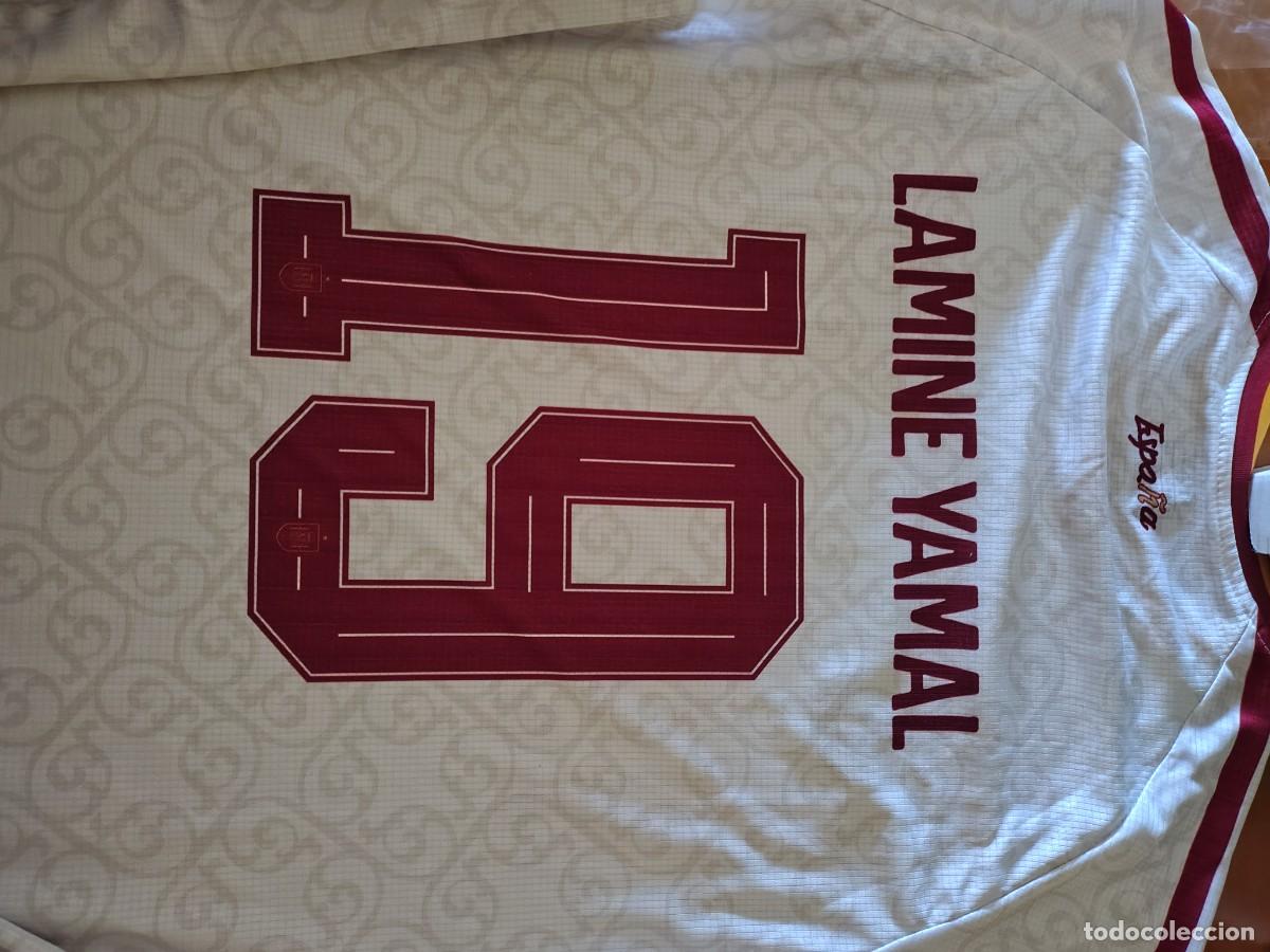 Coleccionismo deportivo: CAMISETA ESPA&Ntilde;A LAMINE LLAMAL 1 ESTRELLA