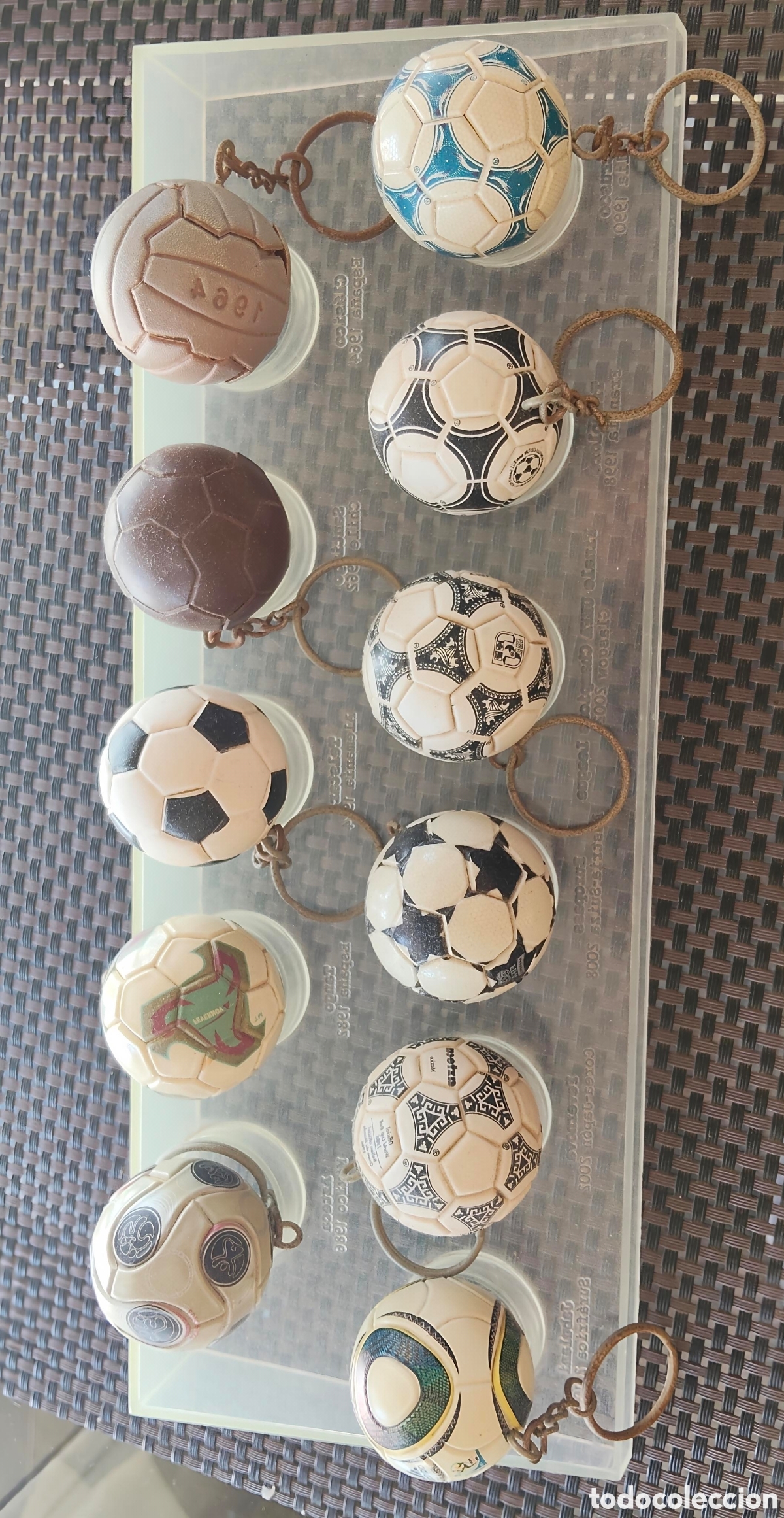 Coleccionismo deportivo: COLECCI&Oacute;N DE BALONES DE LOS MUNDIALES - Foto 2