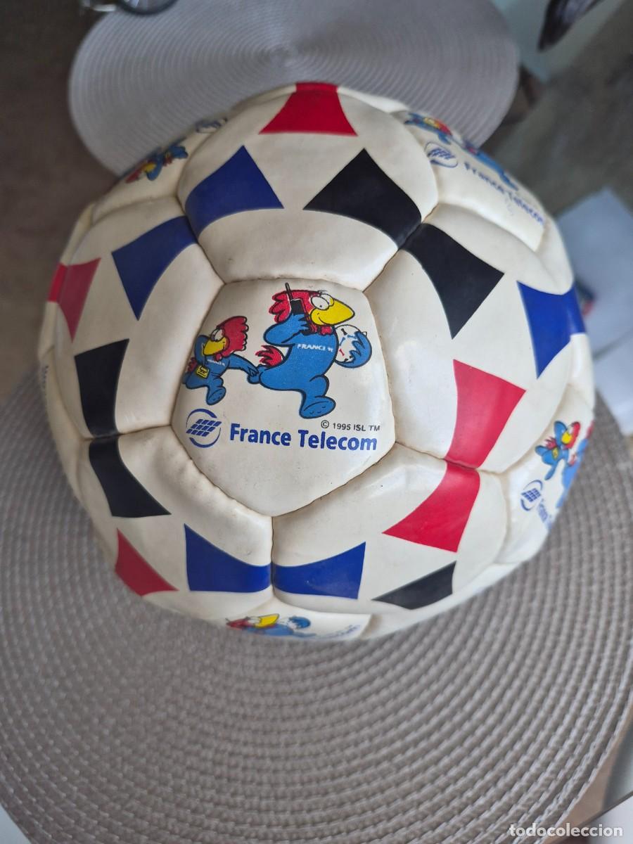 Coleccionismo deportivo: Bal&oacute;n f&uacute;tbol France Francia 98 Francia Telecom 1995