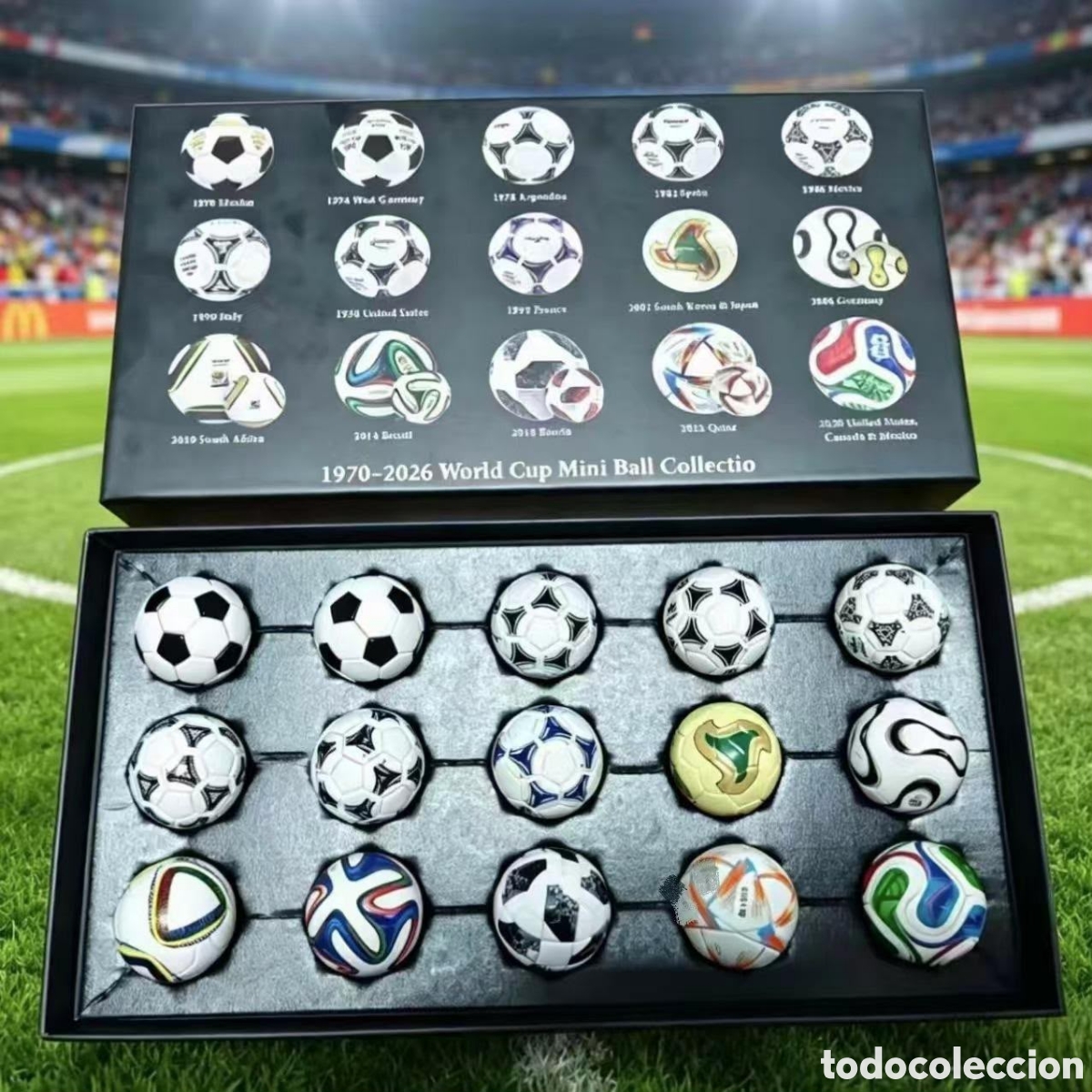 Coleccionismo deportivo: Set Pelotas Mundial world Cup mini balones