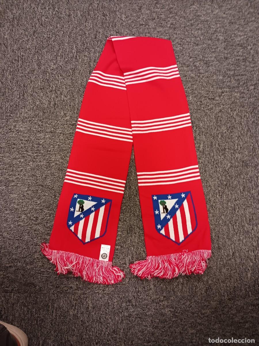 Coleccionismo deportivo: Bufanda sin estrenar del Atl&eacute;tico de Madrid