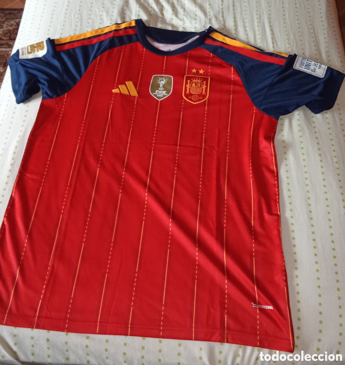 Coleccionismo deportivo: CAMISETA ESPA&Ntilde;A CAMPE&Oacute;N DEL MUNDO 2026