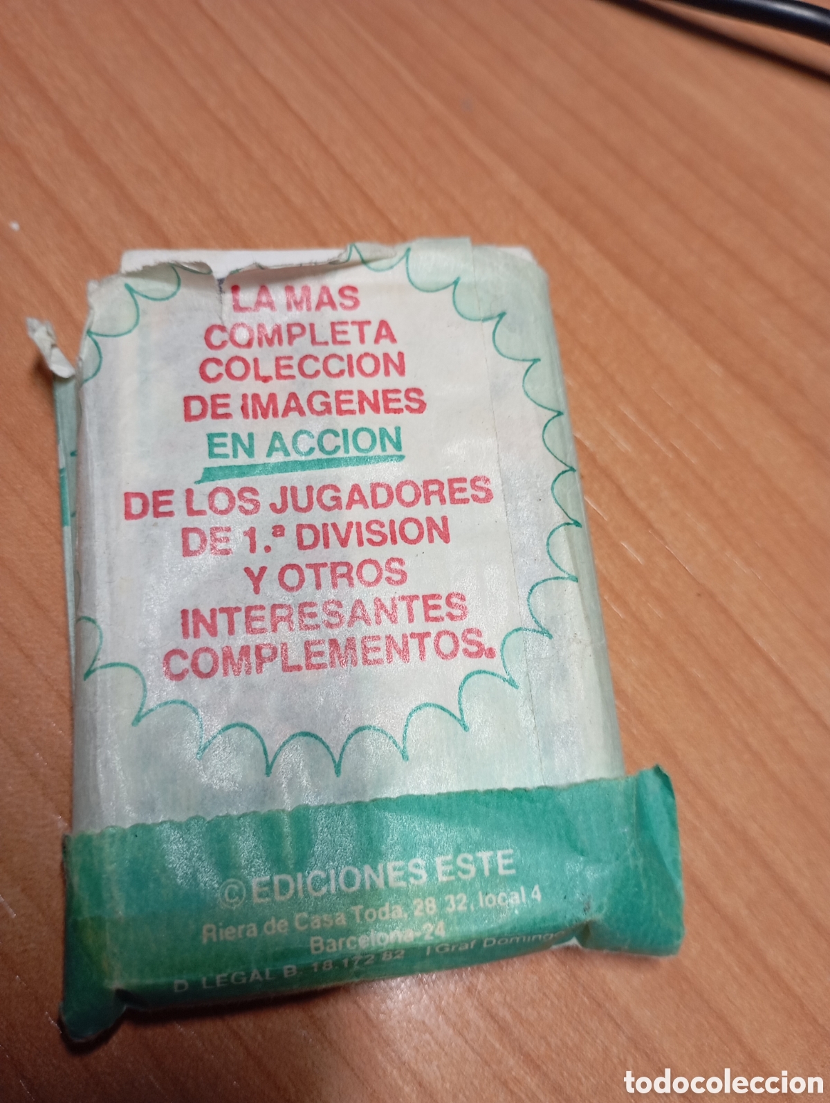 Coleccionismo deportivo: Sobre de cromos 82 83 ediciones este abierto - Foto 4