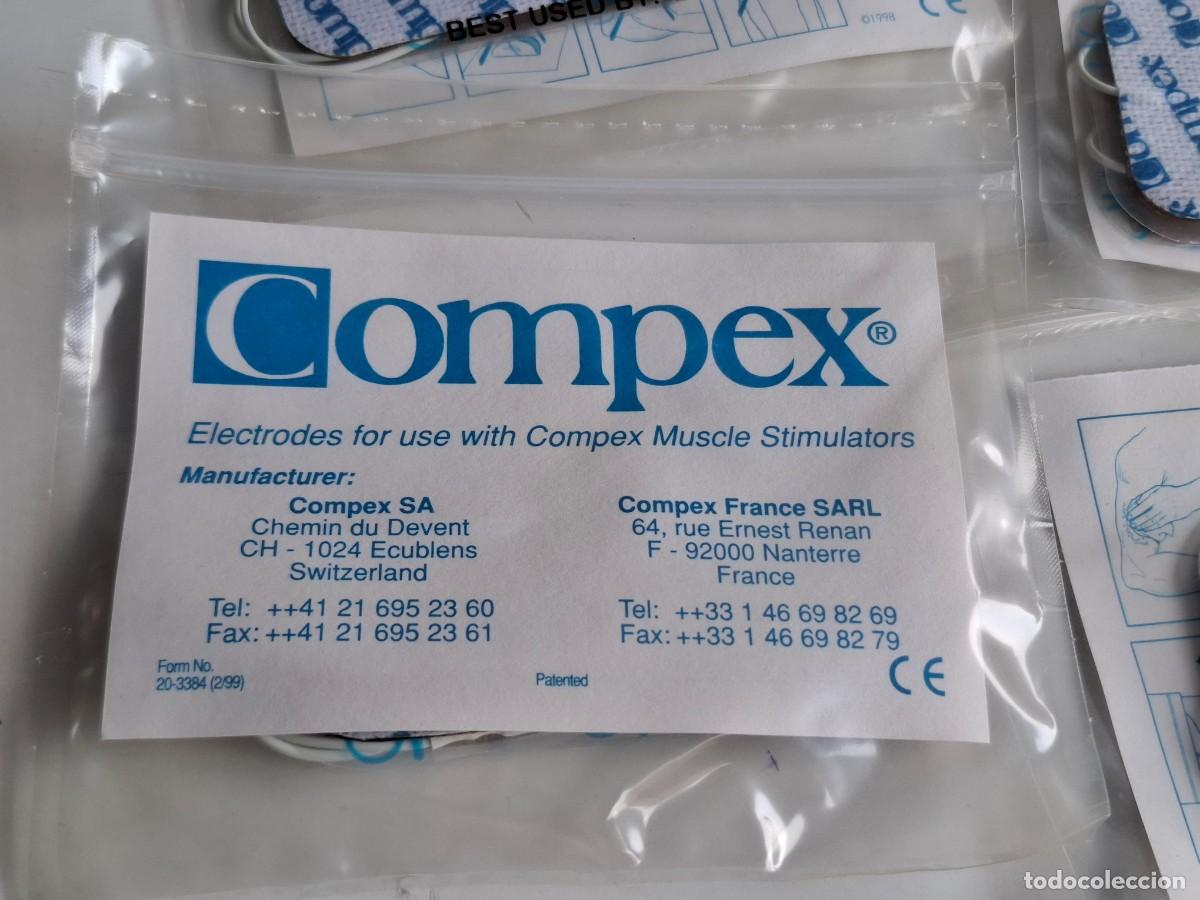 Coleccionismo deportivo: COMPEX - LOTE DE ELECTRODOS MUSCULARES VARIOS - Foto 5