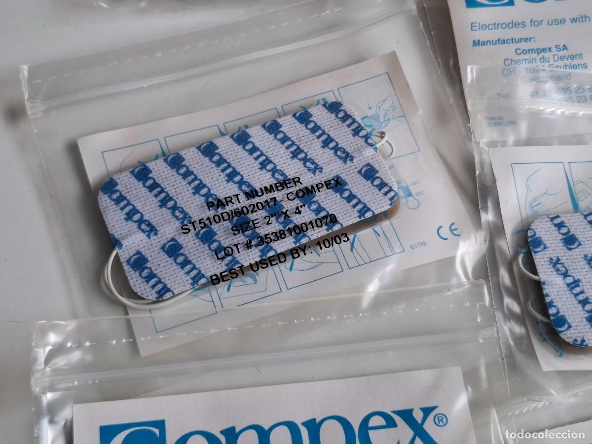 Coleccionismo deportivo: COMPEX - LOTE DE ELECTRODOS MUSCULARES VARIOS - Foto 6
