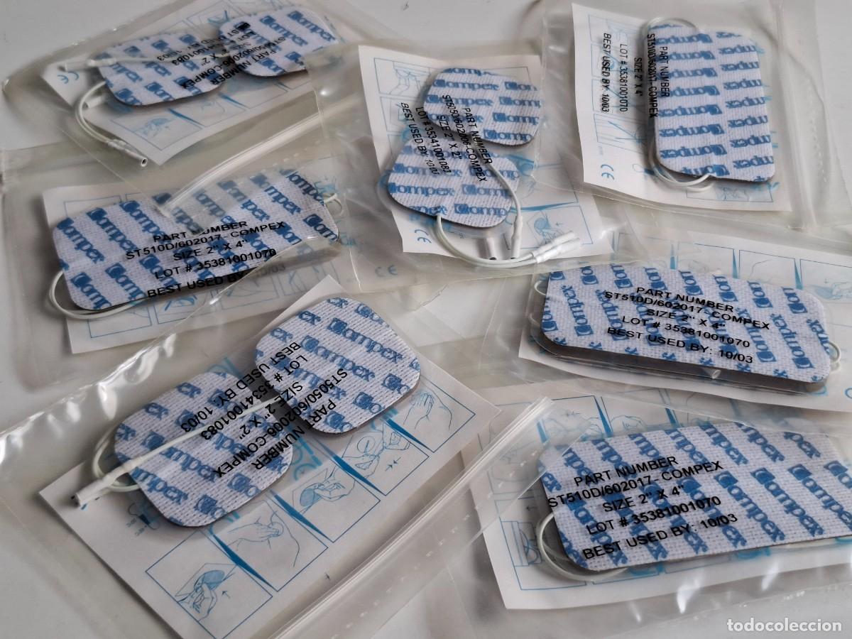 Coleccionismo deportivo: COMPEX - LOTE DE ELECTRODOS MUSCULARES VARIOS - Foto 10