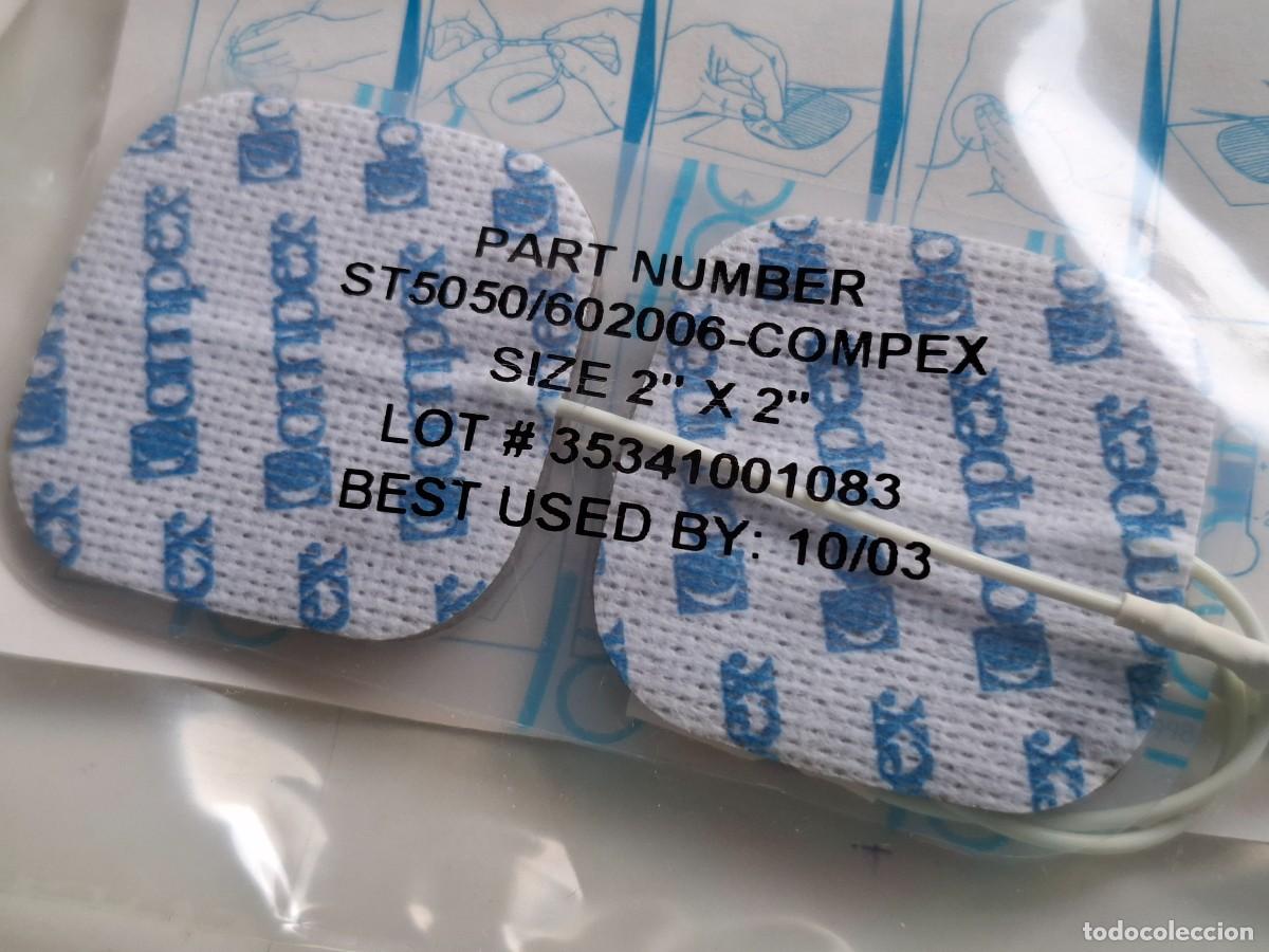 Coleccionismo deportivo: COMPEX - LOTE DE ELECTRODOS MUSCULARES VARIOS - Foto 12