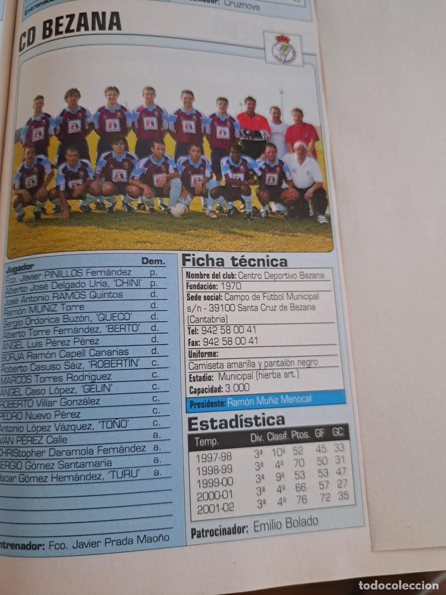 Coleccionismo deportivo: Foto plantilla y jugadores Don Bal&oacute;n 2002-03. CD Bezana