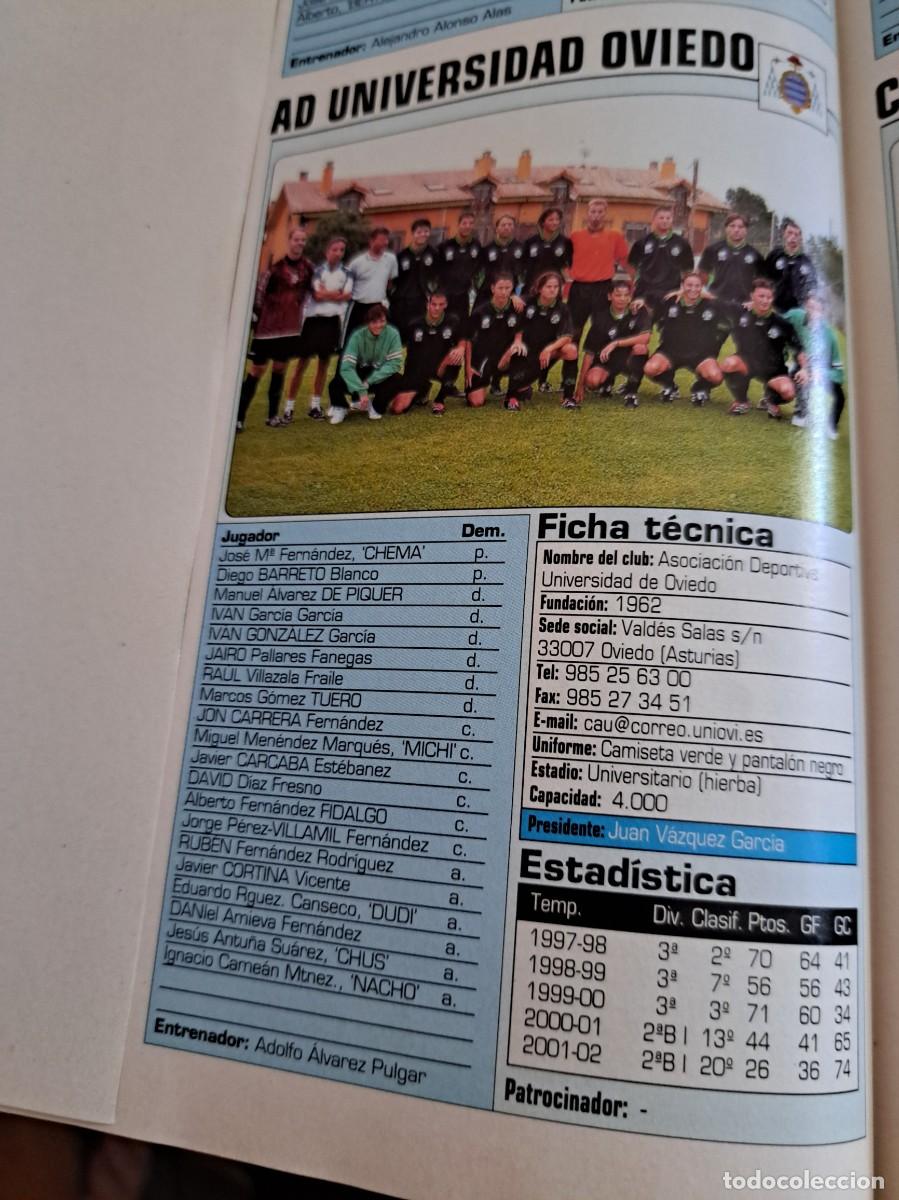 Coleccionismo deportivo: Foto plantilla y jugadores Don Bal&oacute;n 2002-03. AD Universidad Oviedo