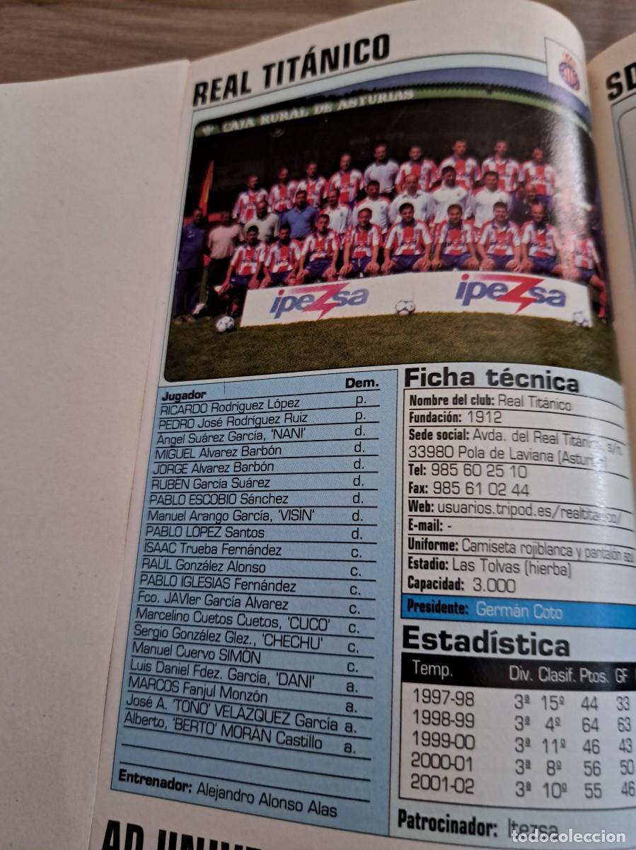 Coleccionismo deportivo: Foto plantilla y jugadores Don Bal&oacute;n 2002-03. Real Tit&aacute;nico