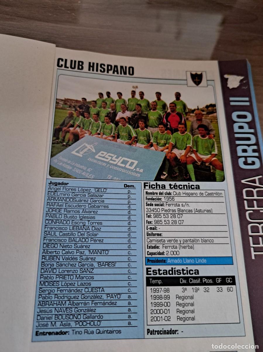 Coleccionismo deportivo: Foto plantilla y jugadores Don Bal&oacute;n 2002-03. Club Hispano