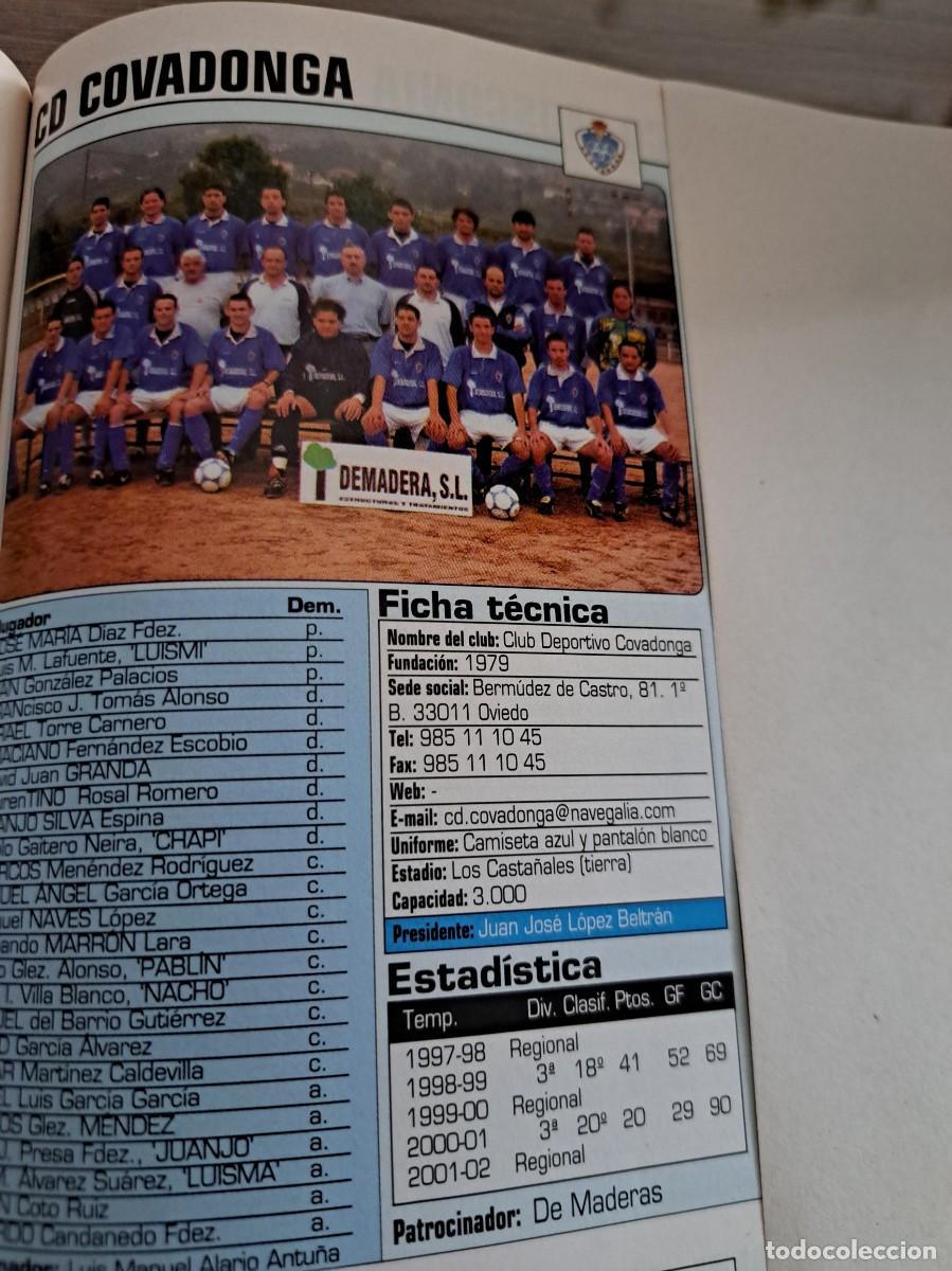 Sports collectibles: Foto plantilla y jugadores Don Bal&oacute;n 2002-03. CD Covadonga