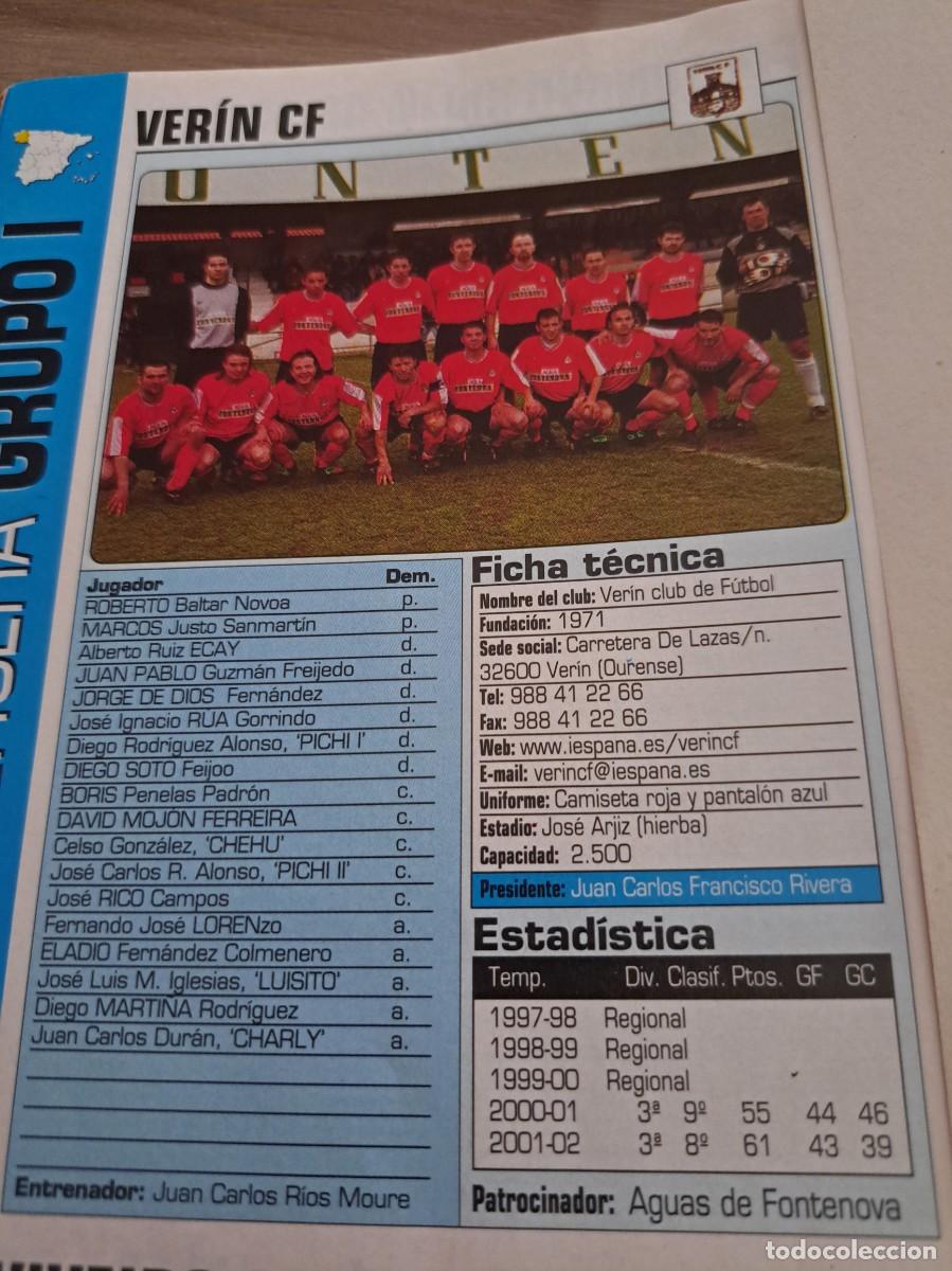 Collezionismo sportivo: Foto plantilla y jugadores Don Bal&oacute;n 2002-03. Ver&iacute;n CF