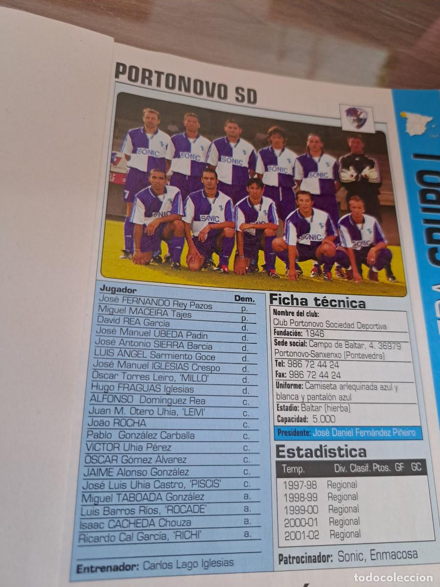 Collezionismo sportivo: Foto plantilla y jugadores Don Bal&oacute;n 2002-03. Portonovo SD