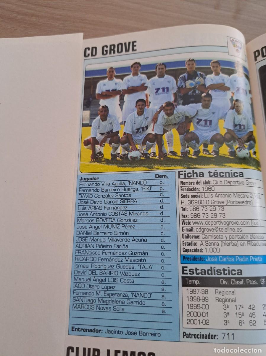 Sports collectibles: Foto plantilla y jugadores Don Bal&oacute;n 2002-03. CD Grove