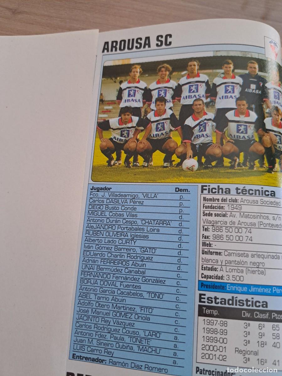 Coleccionismo deportivo: Foto plantilla y jugadores Don Bal&oacute;n 2002-03. Arousa SC