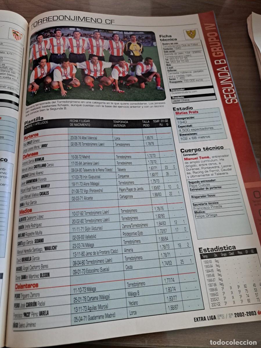 Coleccionismo deportivo: Foto plantilla y jugadores Don Bal&oacute;n 2002-03. Totredonjimeno CF
