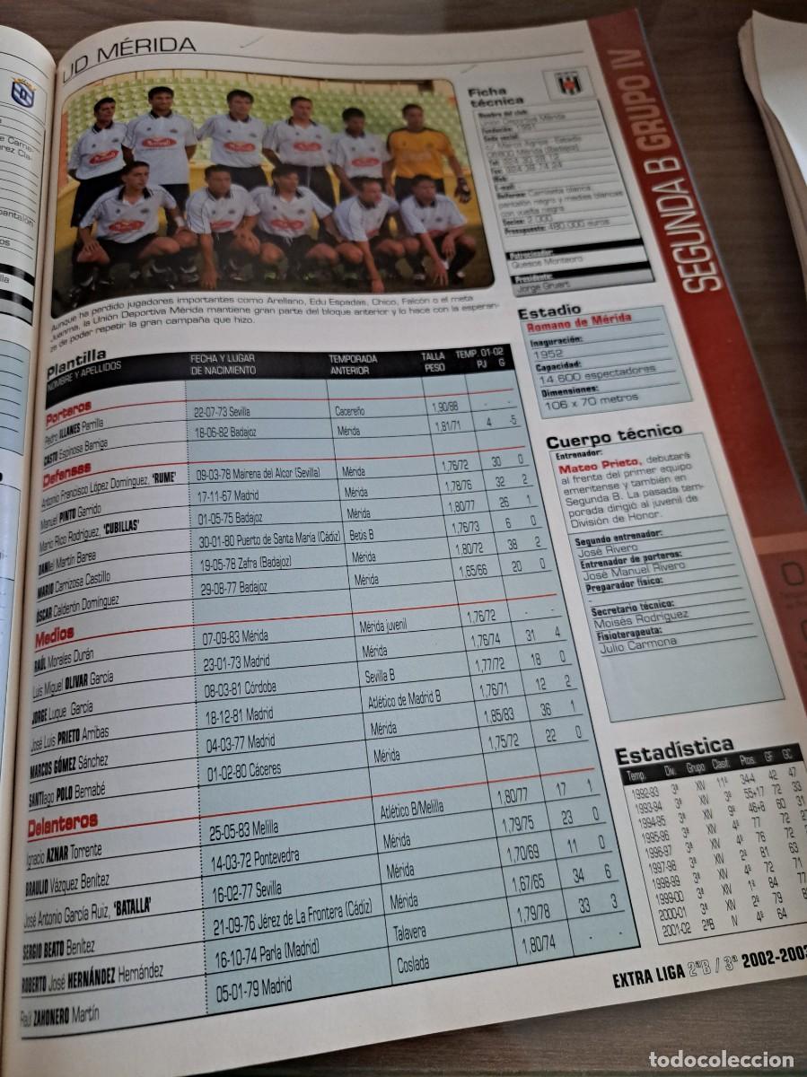Coleccionismo deportivo: Foto plantilla y jugadores Don Bal&oacute;n 2002-03. UD Merida