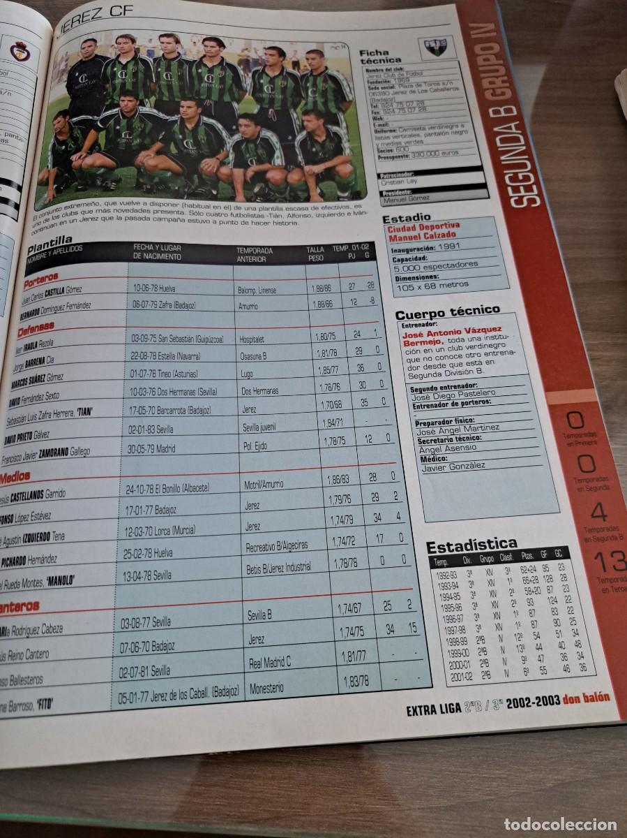 Coleccionismo deportivo: Foto plantilla y jugadores Don Bal&oacute;n 2002-03. Jerez CF