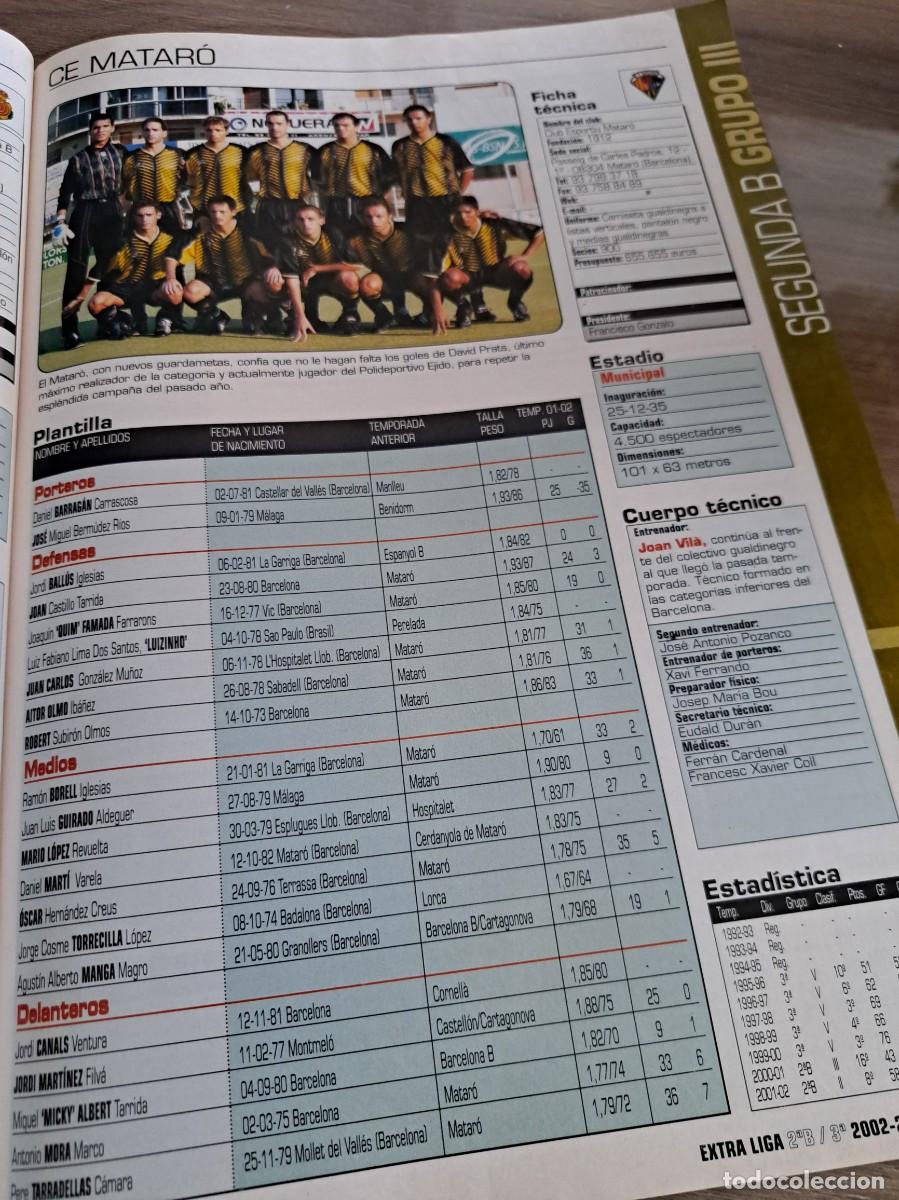 Coleccionismo deportivo: Foto plantilla y jugadores Don Bal&oacute;n 2002-03. CE Matar&oacute;