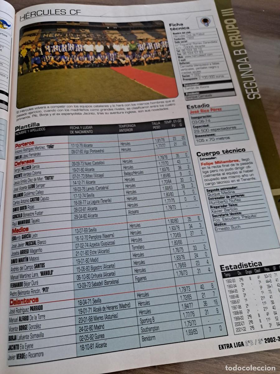 Sports collectibles: Foto plantilla y jugadores Don Bal&oacute;n 2002-03. H&eacute;rcules CF