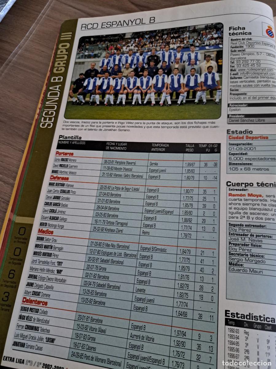 Sports collectibles: Foto plantilla y jugadores Don Bal&oacute;n 2002-03. RCD Espanyol B