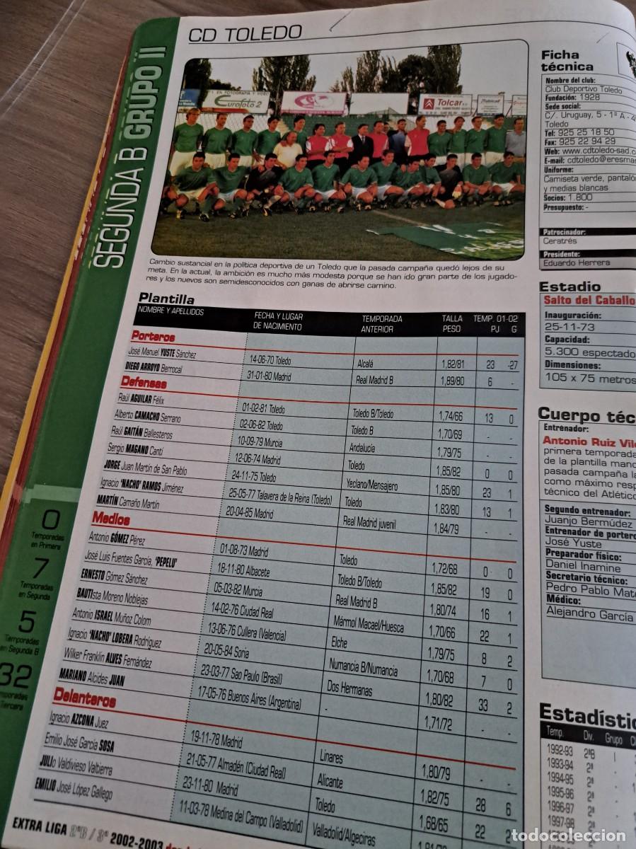 Sports collectibles: Foto plantilla y jugadores Don Bal&oacute;n 2002-03. CD Toledo