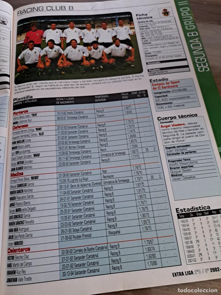 Sports collectibles: Foto plantilla y jugadores Don Bal&oacute;n 2002-03. Racing Club B