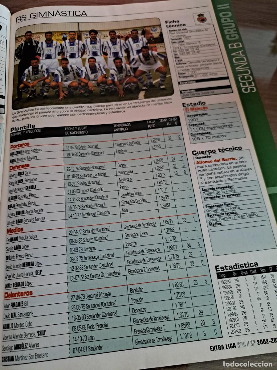 Sports collectibles: Foto plantilla y jugadores Don Bal&oacute;n 2002-03. Gimnastica Torrelavega