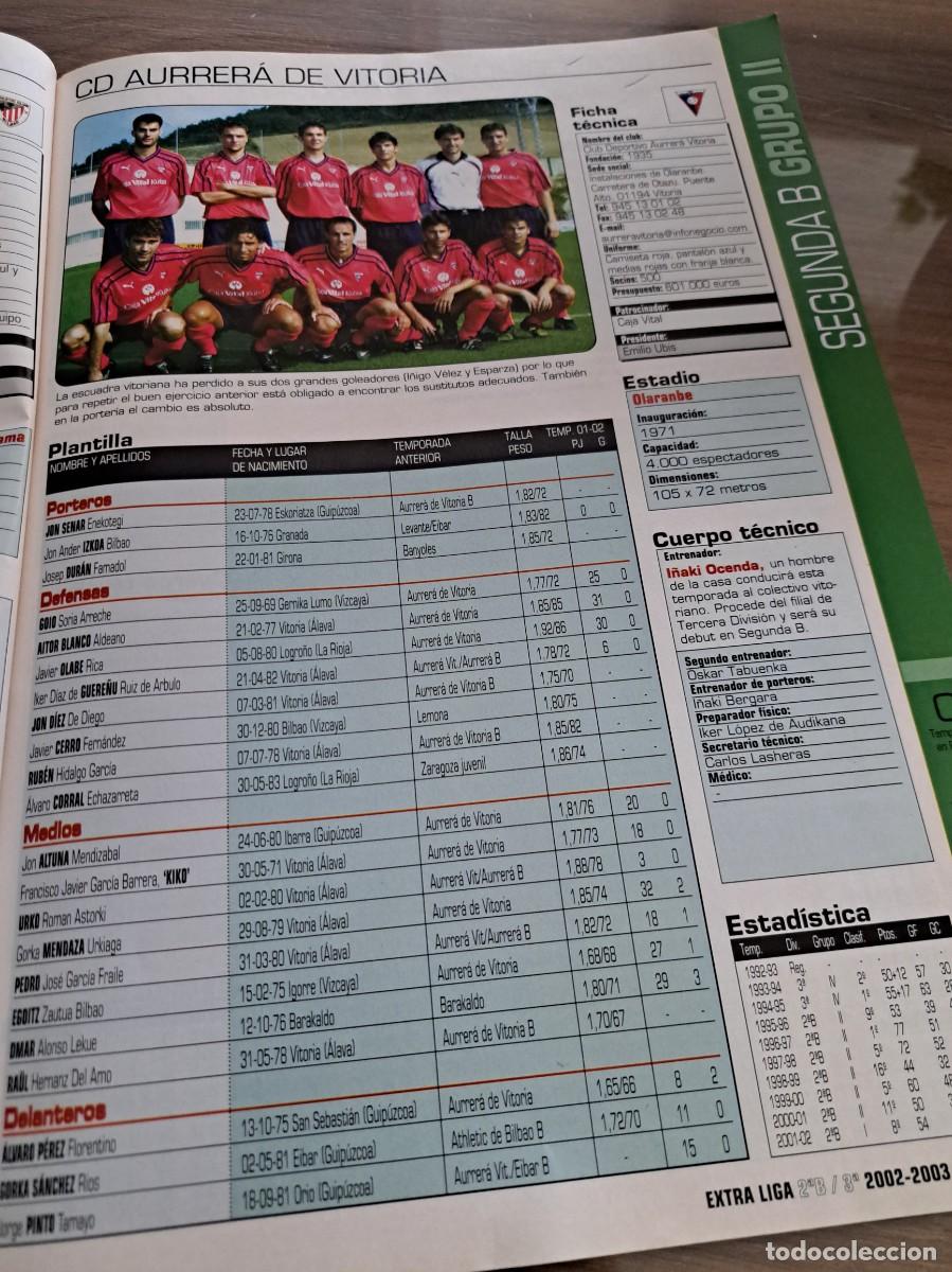 Coleccionismo deportivo: Foto plantilla y jugadores Don Bal&oacute;n 2002-03. CD Aurrera Vitoria
