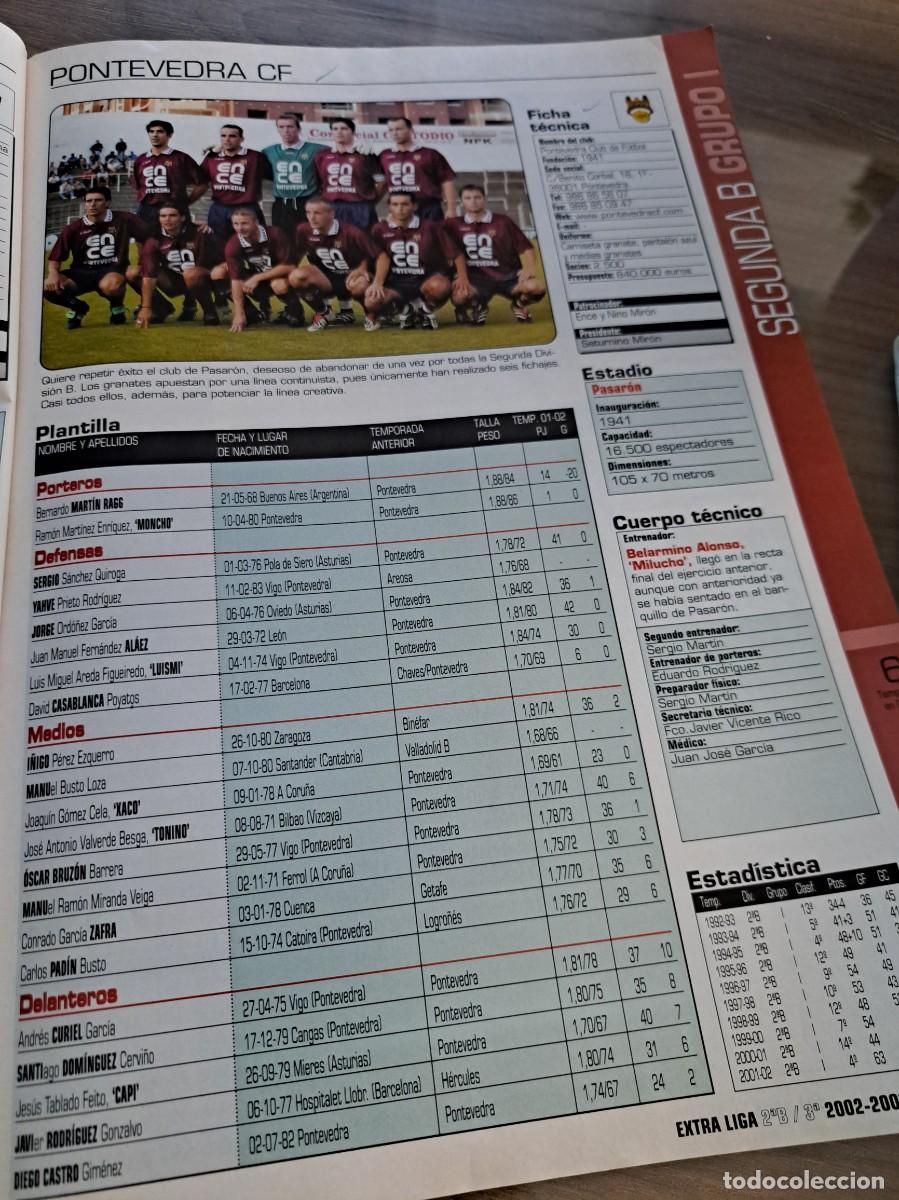 Coleccionismo deportivo: Foto plantilla y jugadores Don Bal&oacute;n 2002-03. Pontevedra CF
