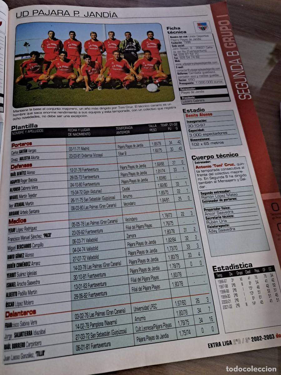 Coleccionismo deportivo: Foto plantilla y jugadores Don Bal&oacute;n 2002-03. UP P&aacute;jara Playa Jandia