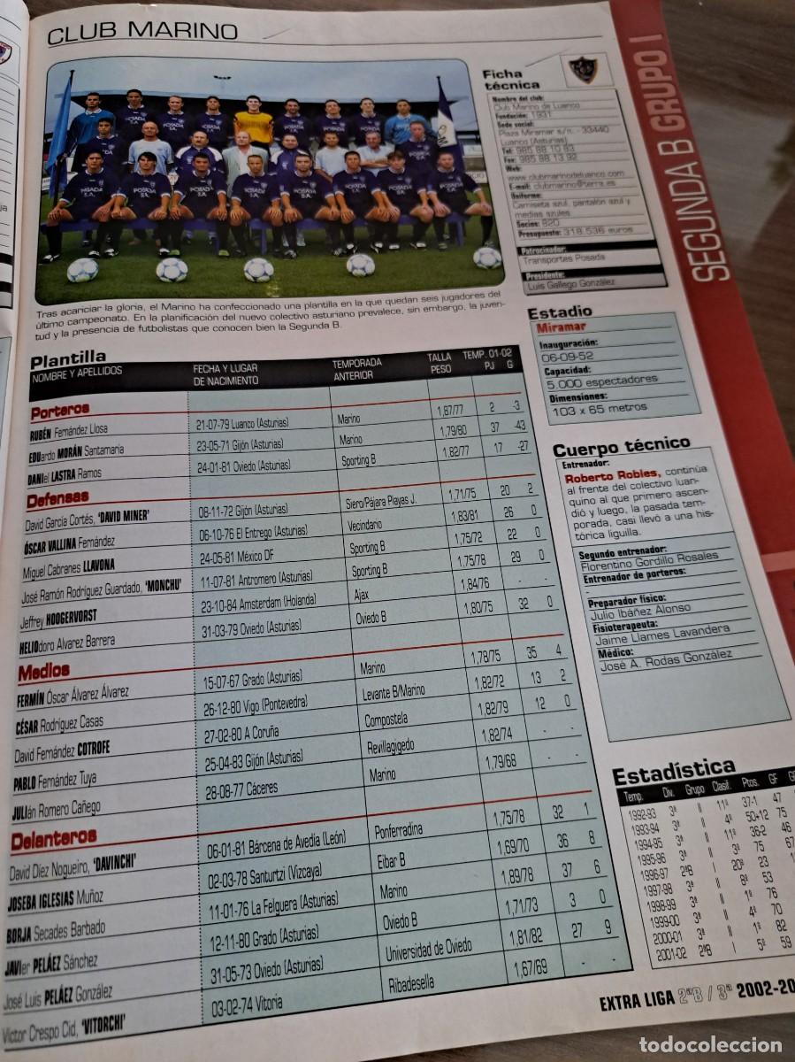 Coleccionismo deportivo: Foto plantilla y jugadores Don Bal&oacute;n 2002-03. Club Marino