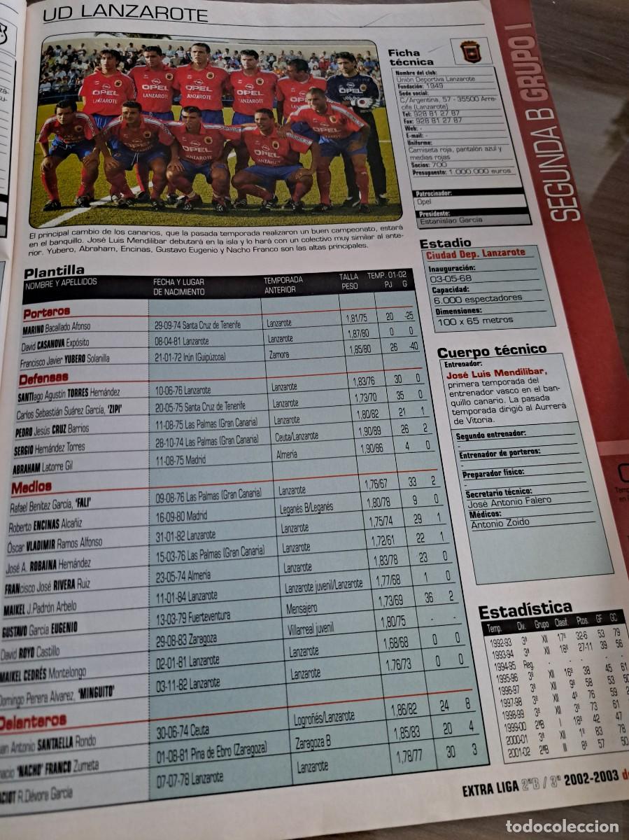 Coleccionismo deportivo: Foto plantilla y jugadores Don Bal&oacute;n 2002-03. UD Lanzarote