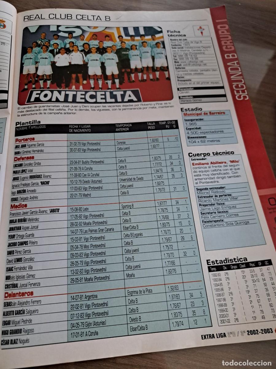 Coleccionismo deportivo: Foto plantilla y jugadores Don Bal&oacute;n 2002-03. Celta Vigo B