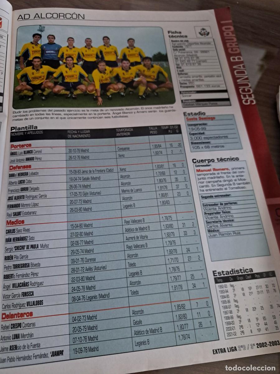 Coleccionismo deportivo: Foto plantilla y jugadores Don Bal&oacute;n 2002-03. AD Alcorcon