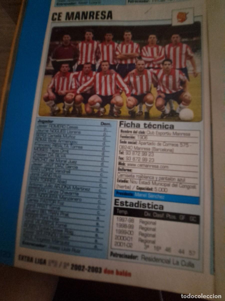 Coleccionismo deportivo: Foto plantilla y jugadores Don Bal&oacute;n 2002-03. CE Manresa