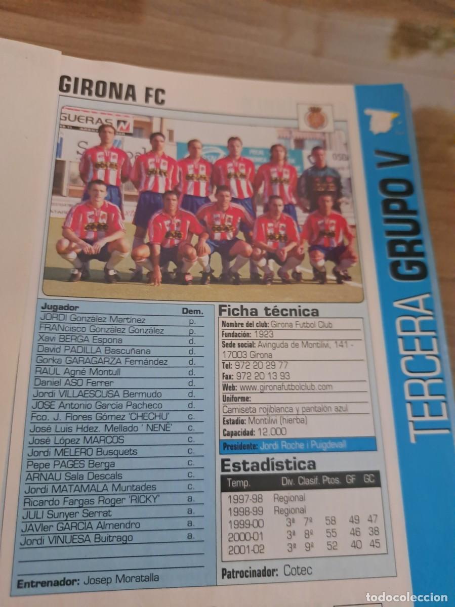 Coleccionismo deportivo: Foto plantilla y jugadores Don Bal&oacute;n 2002-03. Girona FC