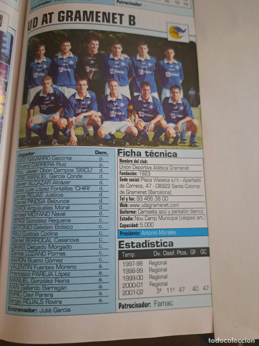 Coleccionismo deportivo: Foto plantilla y jugadores Don Bal&oacute;n 2002-03. UD At Gramenet B