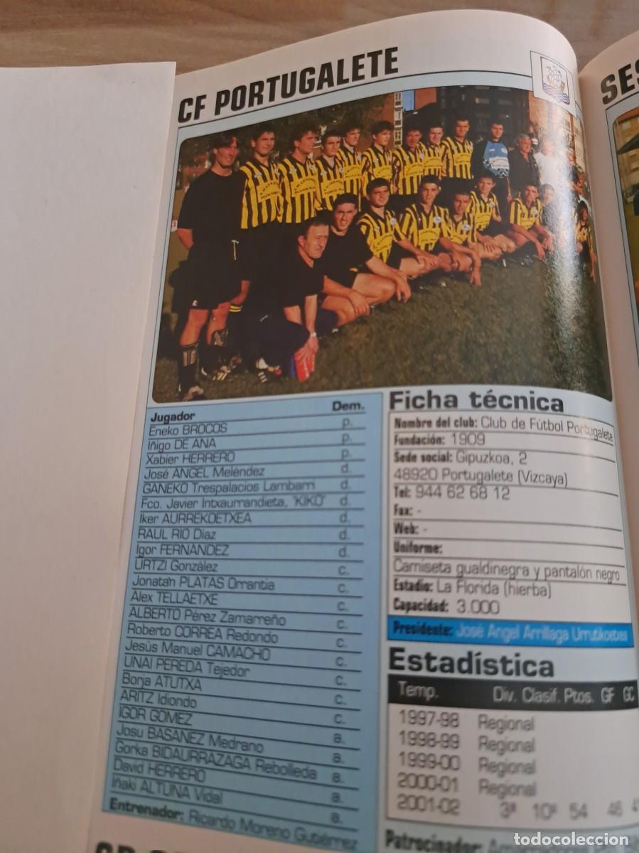 Coleccionismo deportivo: Foto plantilla y jugadores Don Bal&oacute;n 2002-03. CF Portugalete