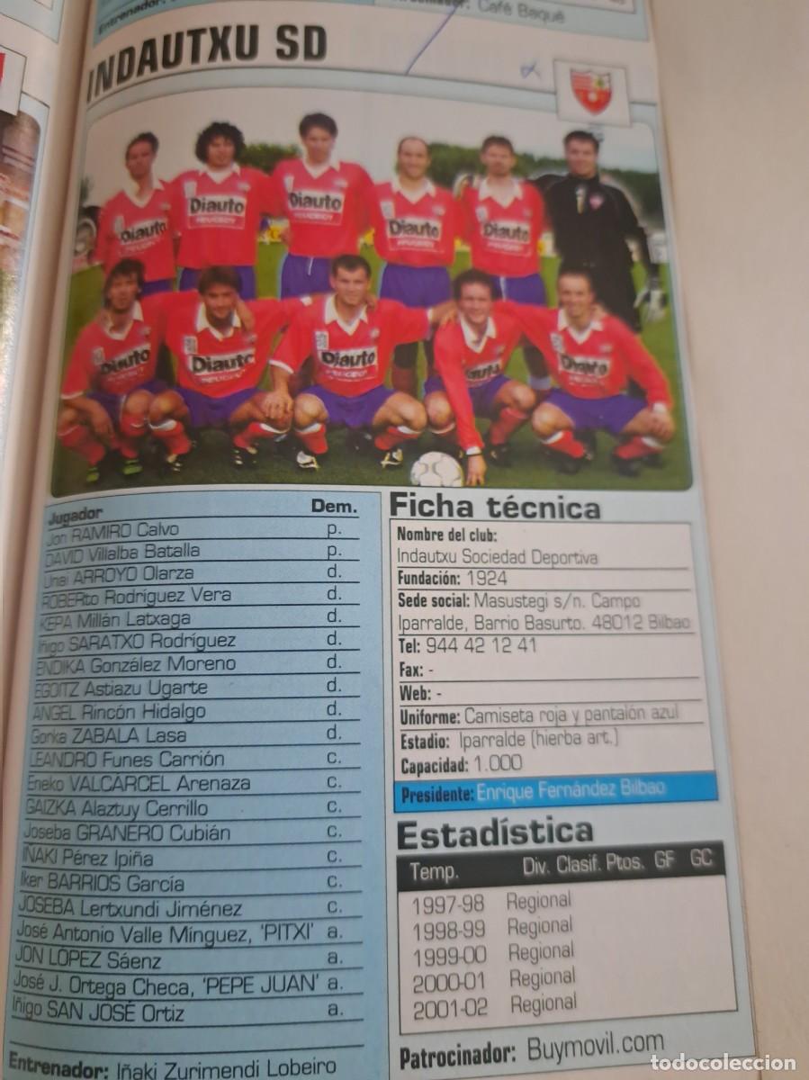 Coleccionismo deportivo: Foto plantilla y jugadores Don Bal&oacute;n 2002-03. Indautxu SD