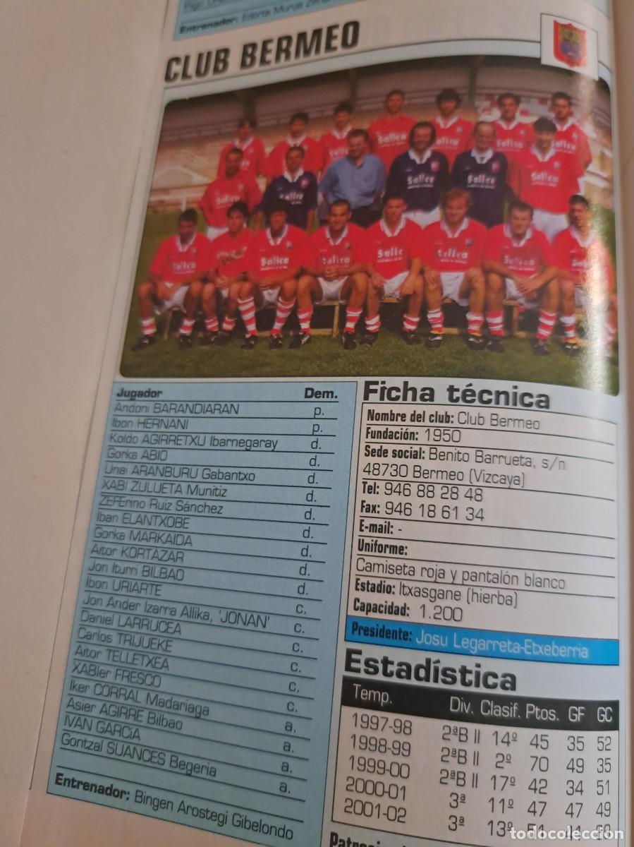 Coleccionismo deportivo: Foto plantilla y jugadores Don Bal&oacute;n 2002-03. Club Bermeo