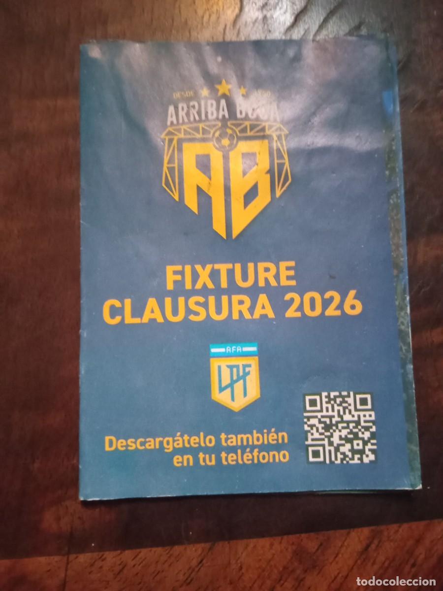 Sammelleidenschaft Sport: FIXTURE - BOCA JUNIORS -