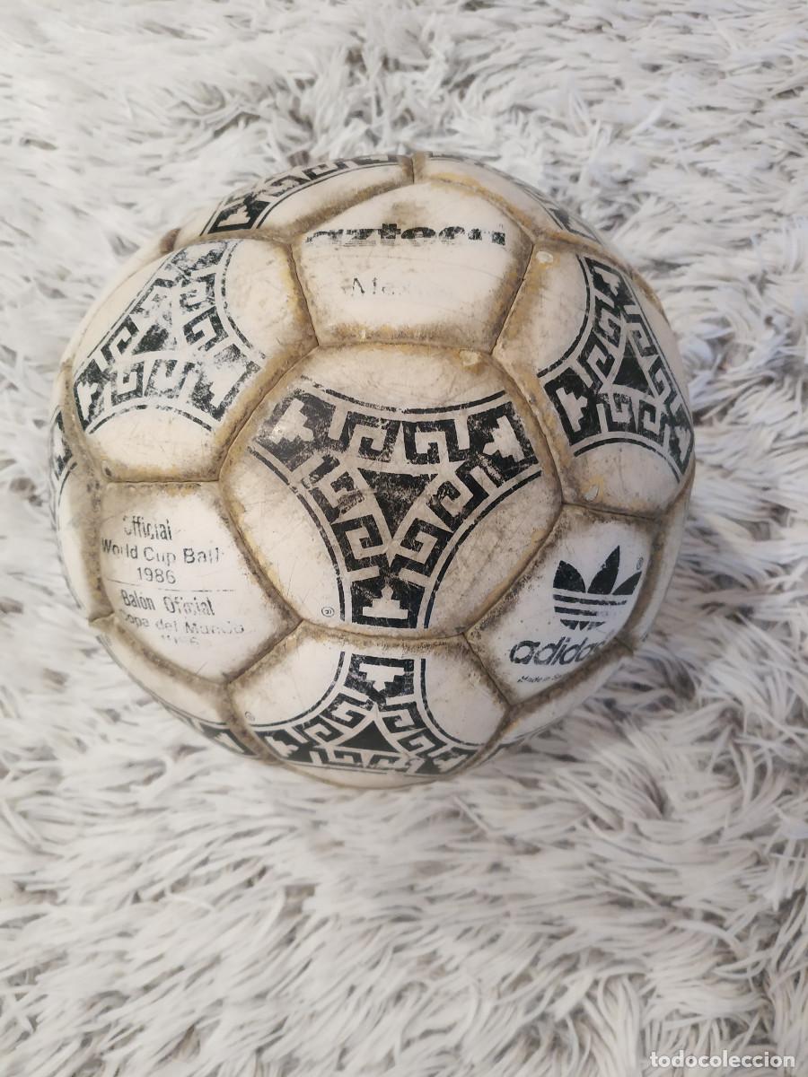 Coleccionismo deportivo: BALON ADIDAS AZTECA MUNDIAL MEXICO 86 ORIGINAL ESPA&Ntilde;OL - SIN GASTOS DE ENVIO -