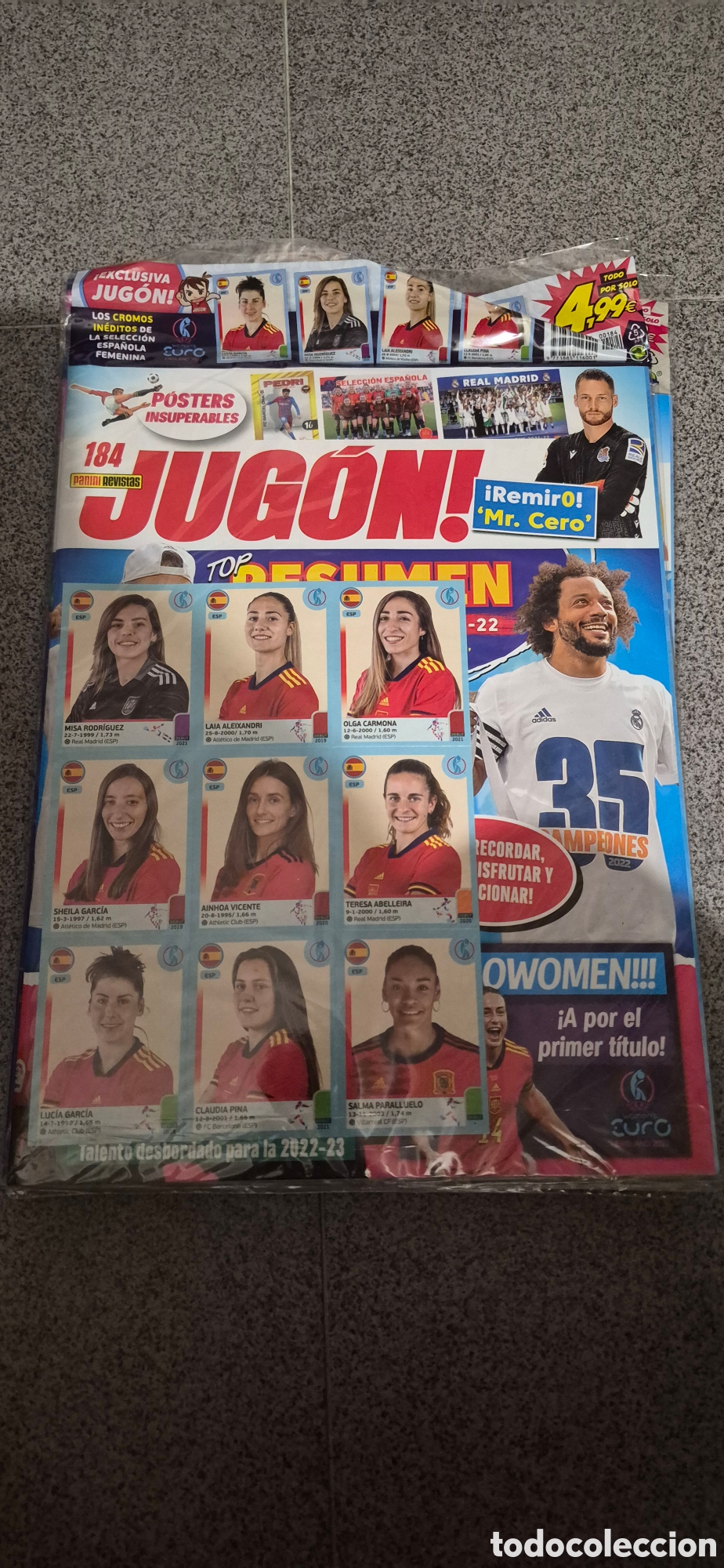 Coleccionismo deportivo: REVISTA JUGON SIN ABRIR