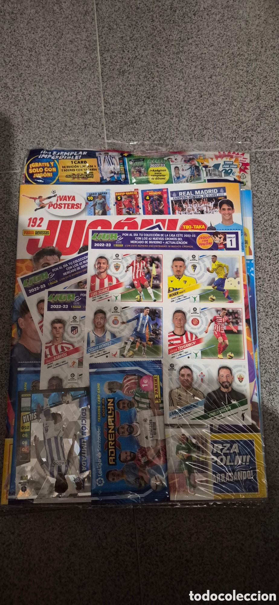 Coleccionismo deportivo: REVISTA JUGON SIN ABRIR