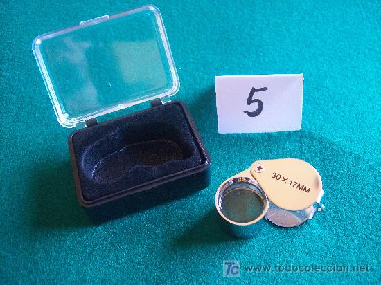 Material numism&aacute;tico: LUPA TOTALMENTE EN METAL-CRISTAL - Foto 1