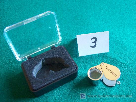 Material numism&aacute;tico: LUPA TOTALMENTE EN METAL-CRISTAL - Foto 1