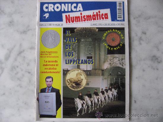 Material numism&aacute;tico: CRONICA NUMISMATICA, N&ordm; 60,MAYO DE 1995-COMO NUEVA. - Foto 1